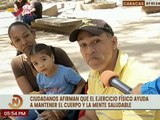 Caraqueños realizan diversas actividades recreativas en el parque Los Caobos para mantener la salud