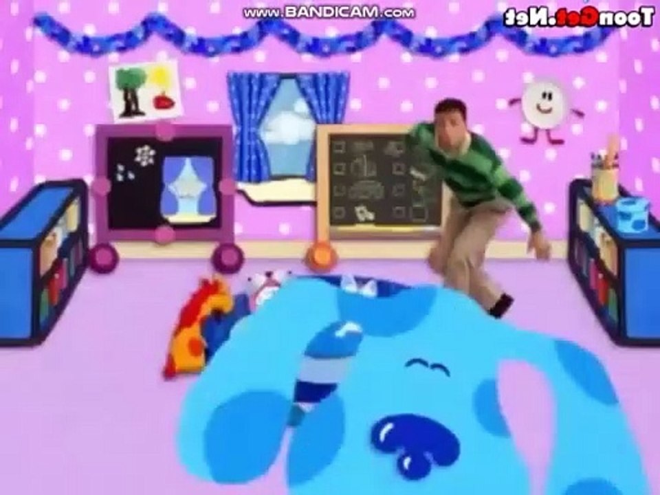 Blue's Clues _ Blue stamping a Pawprint video Dailymotion