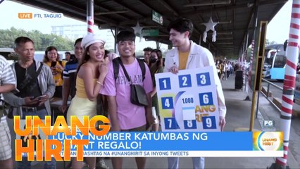 Cash-Suwerte sa FTI Terminal, Taguig | Unang Hirit