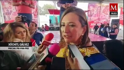 Xóchitl Gálvez lamentó la inseguridad que se está viviendo en el país