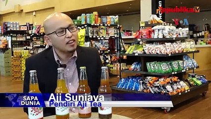 Diaspora Indonesia Buka Bisnis Teh Kemasan Botol