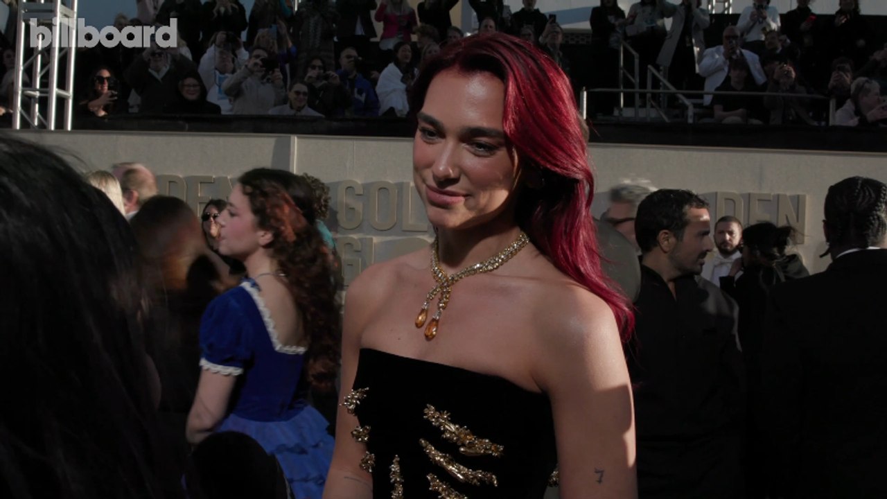 Dua Lipa Says New Music Will "Keep People Dancing," Talks New Album Being More "Psychedelic" Than 'Future Nostalgia' & More | 2024 Golden Globes