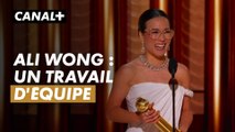 Ali Wong, meilleure actrice dans la série Acharnés (Beef) - Golden Globes 2024 - CANAL+