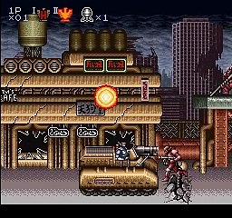 Super Probotector : Alien Rebels online multiplayer - snes