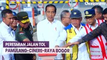 Presiden Jokowi Resmikan Jalan Tol Pamulang-Cinere-Raya Bogor, Investasi Rp4 Triliun