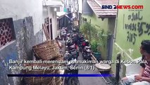 Kali Ciliwung Meluap, Kampung Melayu Direndam Banjir 1 Meter