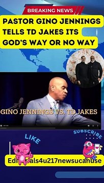 Pastor Gino Jennings VS TD Jakes: Gino Jennings Exposes TD Jakes #viral