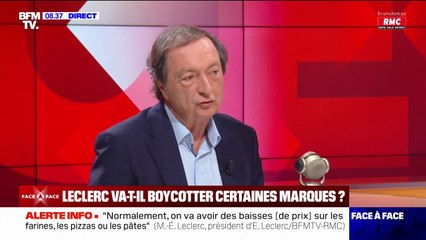 "Je vais demander de la déflation" à Danone, affirme Michel-Édouard Leclerc