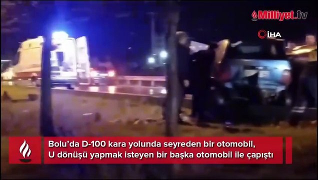 D-100 kara yolunda feci kaza: 6 yaralı