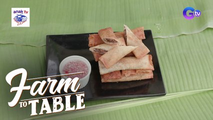 How to Make Lumpiang Puso ng Saging | Farm To Table