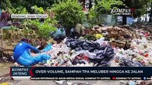 Over Volume, Sampah TPA Landoh Rembang Meluber Hingga ke Jalan