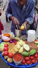 Mouth Watering Chana Chaat Masala of Kolkata india