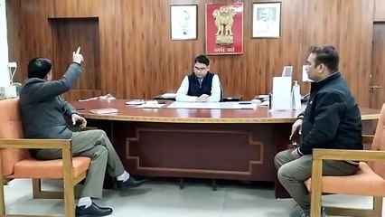 भारतीय प्रशासनिक सेवा के अधिकारी अंकितकुमार सिंह ने डूंगरपुर में दी ज्वाइनिंग