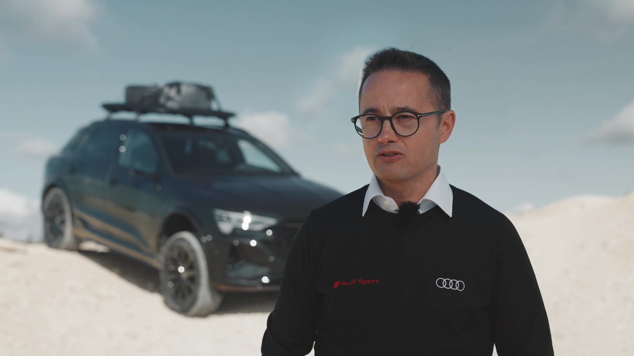 Audi Q8 e-tron edition Dakar - Interview Fermín Soneira Santos, Head of Product Line for Electric Models from the A to C Segment