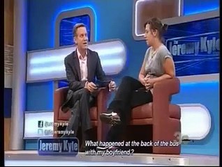THE JEREMY KYLE SHOW What happened at the back of the bus