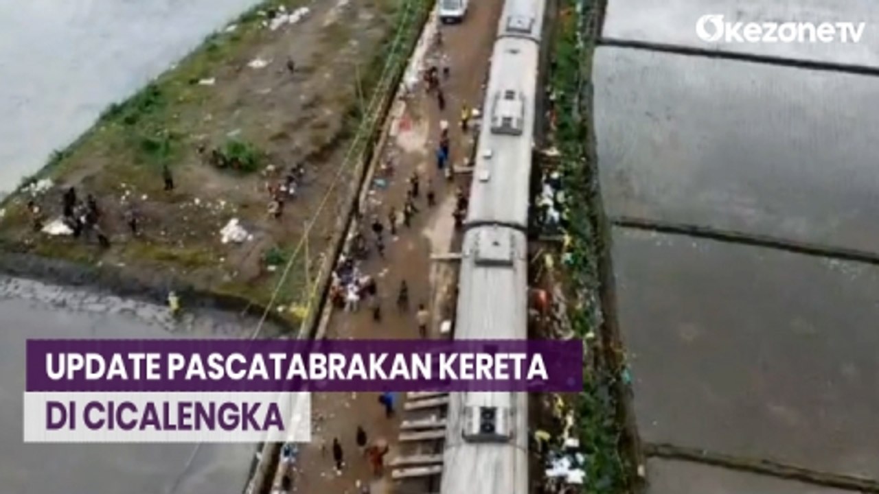 Pasca-Evakuasi, Laju Kereta Api di Lokasi Tabrakan Cicalengka Dinaikkan Jadi 60 Km/Jam