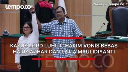 Kasus Lord Luhut, Hakim Vonis Bebas Haris Azhar dan Fatia Maulidiyanti