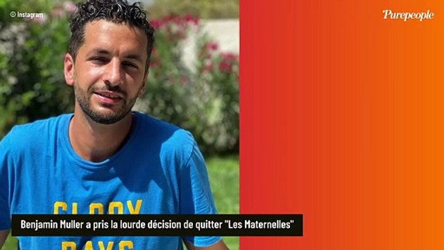 Bon vent... : Benjamin Muller (Bonjour !) révèle la réaction d'Agathe Lecaron à son départ des Maternelles