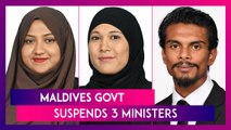 Maldives Government Suspends Three Ministers Over Derogatory Remarks Against PM Narendra Modi