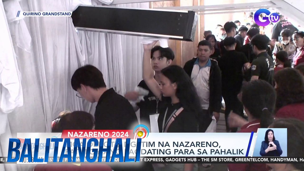 Mga deboto ng Itim na Nazareno, patuloy ang pagdating para sa pahalik | BT