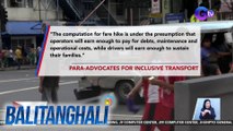 Advocates for inclusive transport, hinamon ang DTr para patunayang mali ang kanilang computation sa P50 pamasahe sa jeep | BT