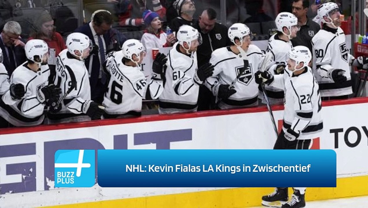 NHL: Kevin Fialas LA Kings in Zwischentief