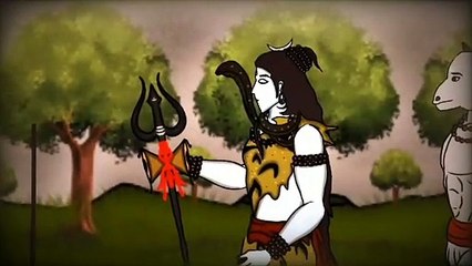 Lord Ganesha_cartoon_lord shiva vs lord