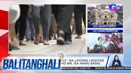 "Ease of Paying Taxes" na layong i-digitize ang mga serbisyo ng BIR, isa nang batas | BT