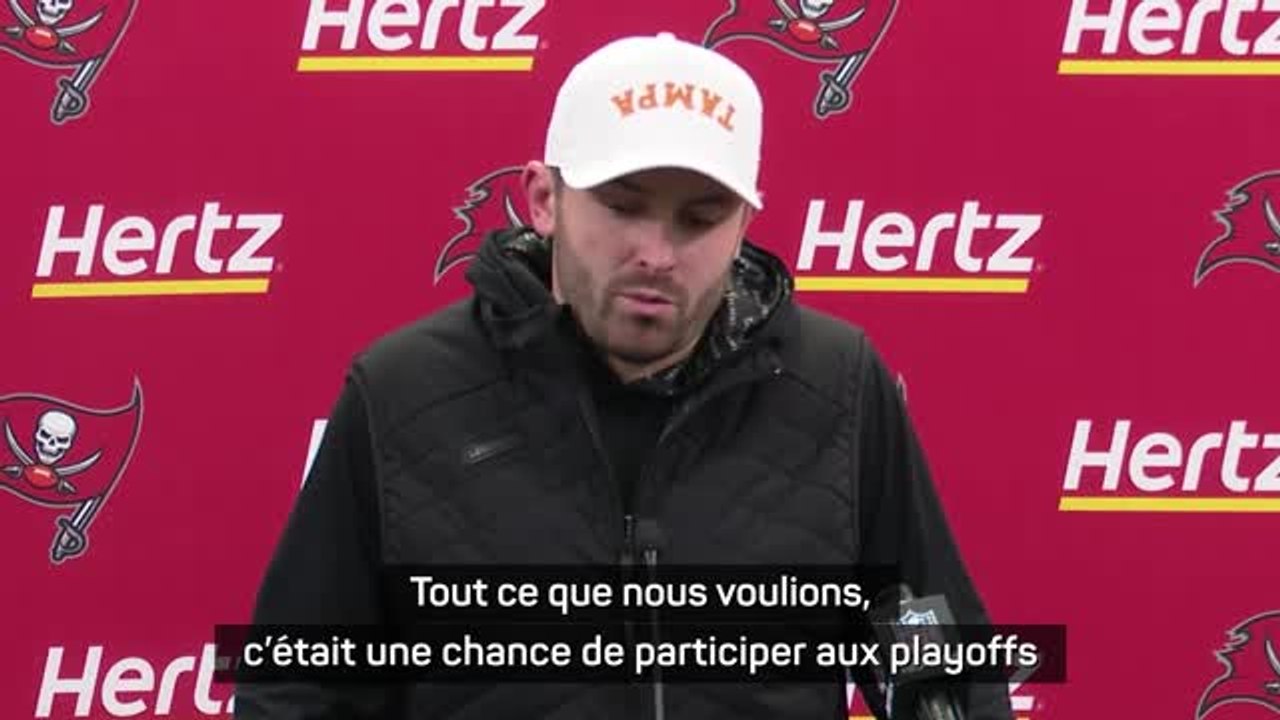 Buccaneers - Mayfield heureux de la qualification en playoffs face à son ancienne équipe