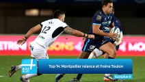 Top 14: Montpellier relance et freine Toulon