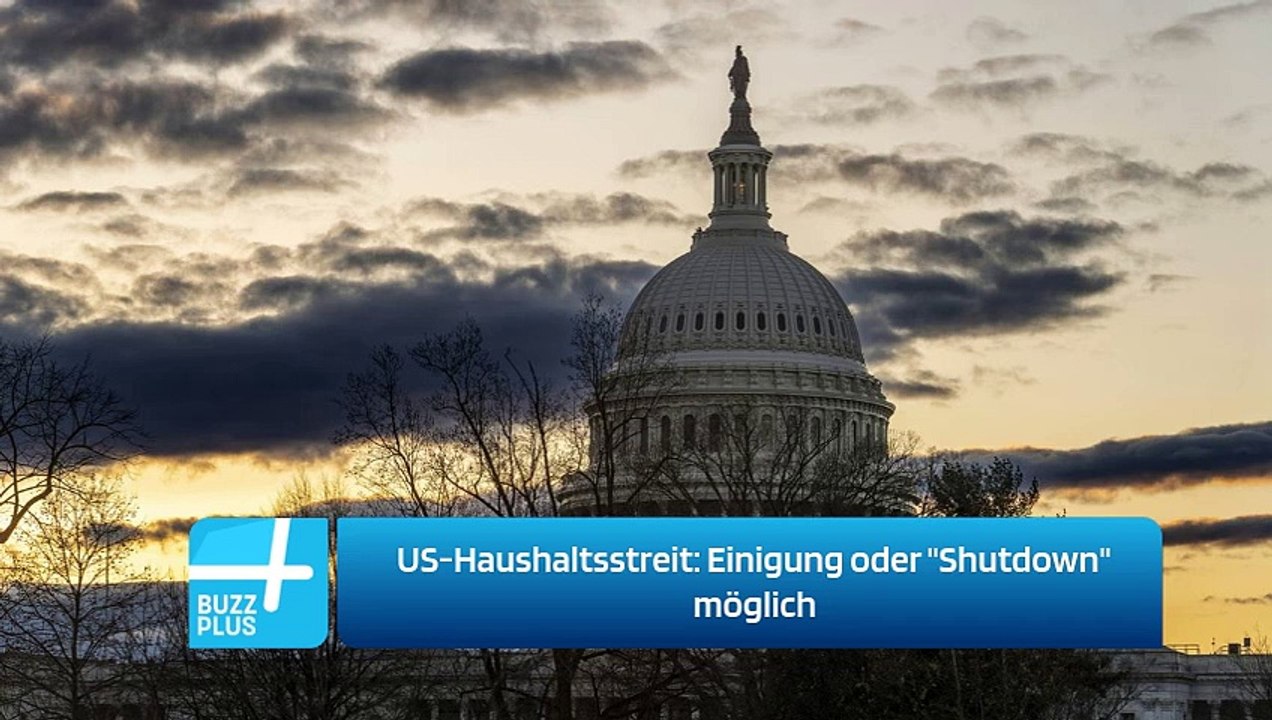 US-Haushaltsstreit: Einigung oder 'Shutdown' möglich