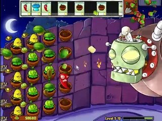 Plants Vs Zombies - Stage 5-10 End Game