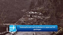 Todesopferzahl nach Erdbeben in Japan auf 161 gestiegen