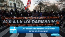 200 personnalités appellent à manifester contre la loi immigration