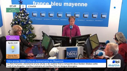 Olivier Richefou, le président du Conseil Départemental, invité du 6/9 de France Bleu Mayenne