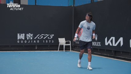 Open d'Australie 2024 - Zhizhen Zhang, les espoirs chinois à Melbourne et à l'entrainement