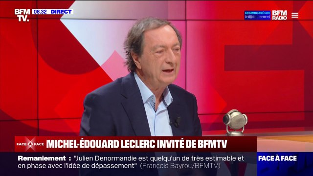 Les industriels sont devenus plus raisonnables : Michel-Édouard Leclerc affirme que l'inflation alimentaire va être ramenée à l'inflation moyenne