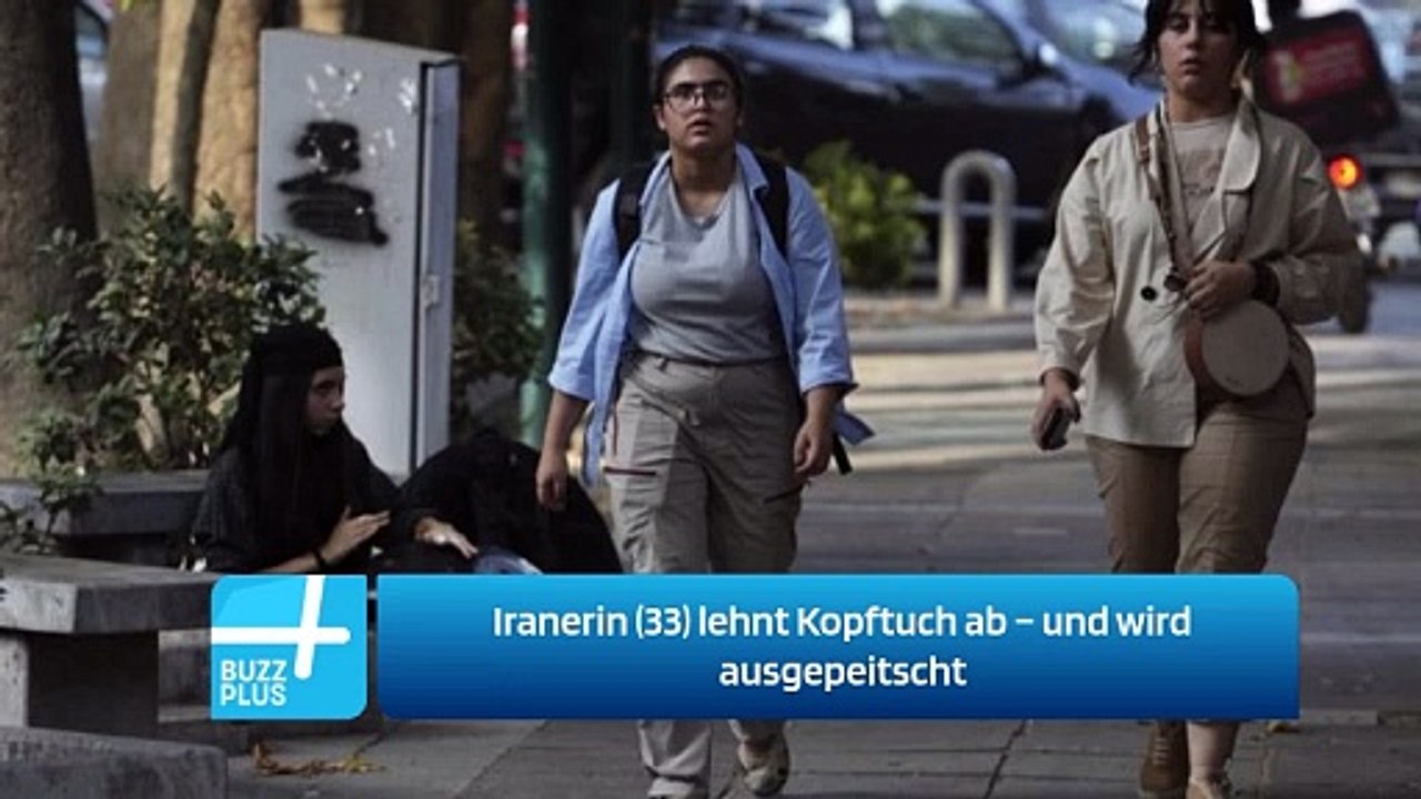 Iranerin (33) lehnt Kopftuch ab – und wird ausgepeitscht