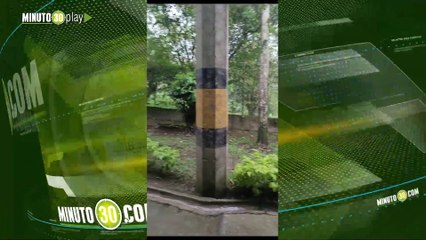 Aguacero en Envigado