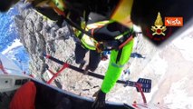 Vigili del Fuoco salvano escursionisti bloccati a oltre 2mila metri