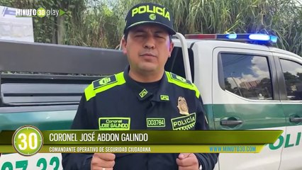 Policía se pronunció tras la balacera en Bello, dio detalles de lo ocurrido