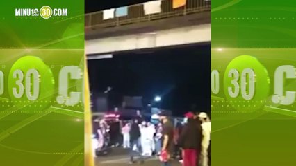 Título Alcalde de Caldas Mauricio Cano apoyado por la policía recuperó el orden público en su municipio y capturaron a vandalos