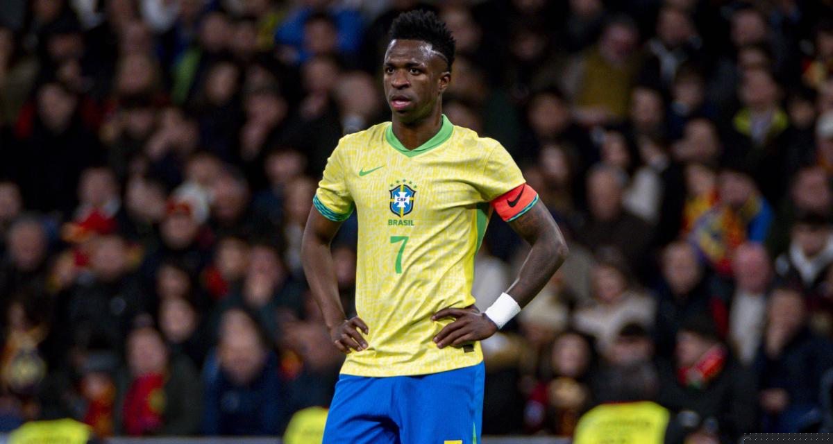 Vinicius in tears as answer on racism leads to ovation