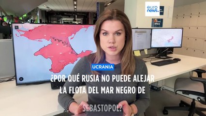 Mapas de la guerra: Ucrania golpea a la flota rusa en el mar Negro y la impide redesplegarse