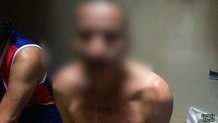 07-11-17 Recluso en salas de paso del CTI en Medellin pide pronta atencion por su delicado estado de salud