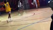 High school basketball player beats the defense with an impossible play