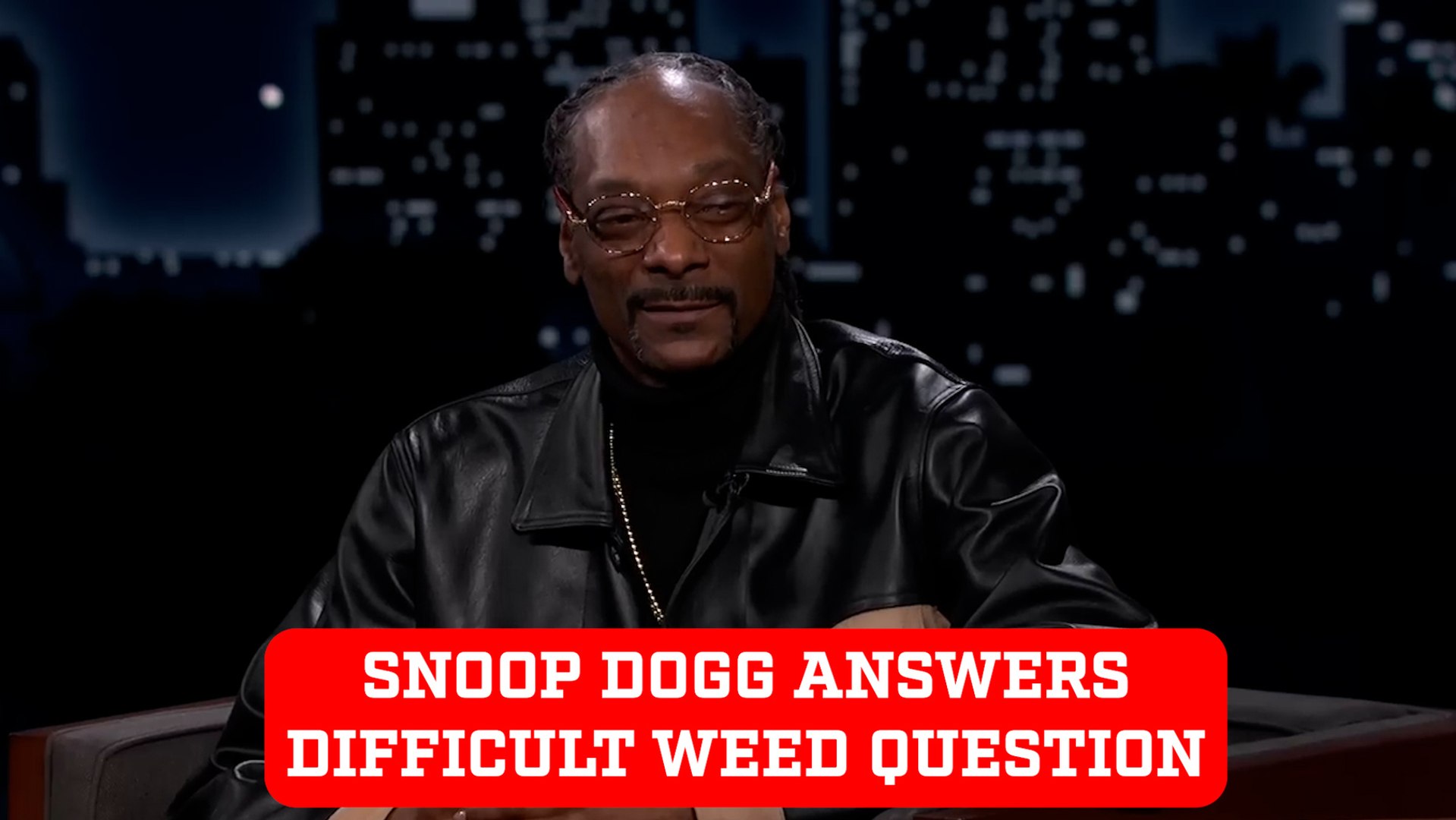 Snoop Dogg answers tricky question about his weed connections in world