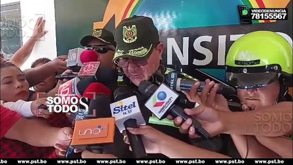 EL COMANDANTE DE LA POLICIA ERICK OLGUN INFORM[O SOBRE LA JORNADA DEL CENSO