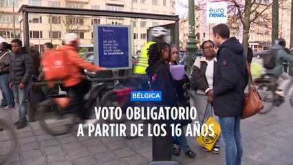 Los jóvenes belgas de 16 y 17 años estarán obligados a votar en las elecciones europeas bajo sanción