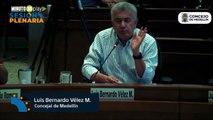 Tremenda insultada se llevó el concejal Luis Bernardo Vélez de su compañero Fabio Humberto Rivera